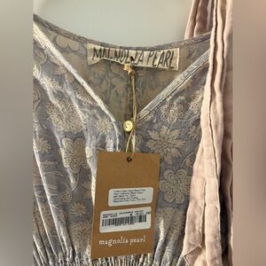 Magnolia Pearl Lavender Floral Top